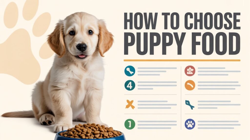 ¿Cómo elegir la comida para cachorros