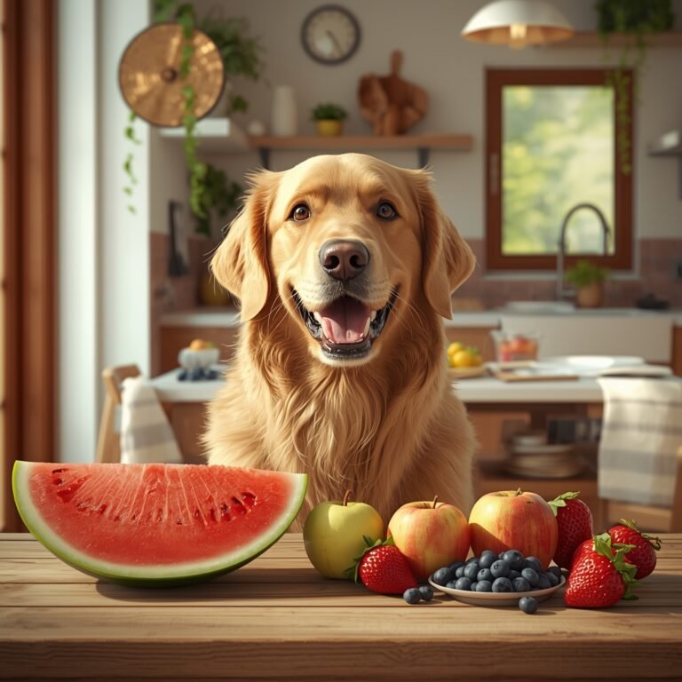 qué frutas puede comer un perro