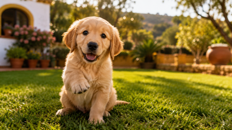 Perro Golden Retriever Cachorro